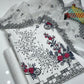 3 pcs women unstitched printed wmbroidered suit